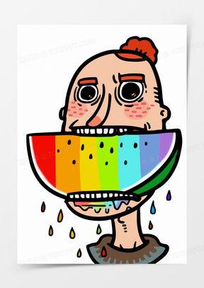 娱乐吃瓜模板图片下载